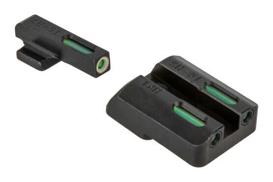 The Truglo TFX H&K P30 Night Sight Set features green tritium with a white outline